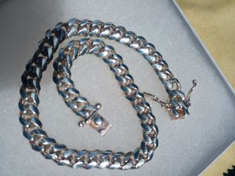 Make Offer - New 8" 6MM Cuban Link Bracelet Sterling Silver