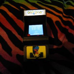 Pac-Man Mini Retro Arcade Game Cabinet Keychain