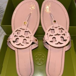 Tory Burch Miller Patent Leather Sandals 
