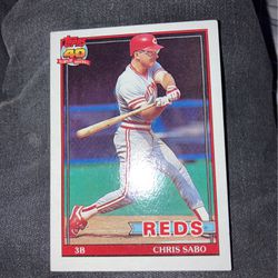 Chris Sabin Baseball Card