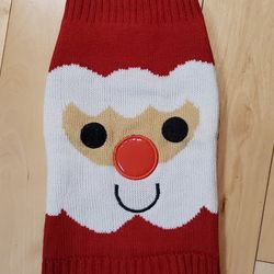 NEW Santa Clause Dog Sweater (S)