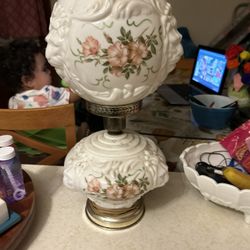 Hurricane Electric Lion Head Lamp Vintage 