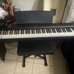 Yamaha Piano With Bench
