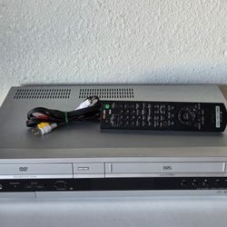 Sony SLV-D360P DVD VCR VHS Combo Player Hi-Fi Stereo With Remote & AV Cables
