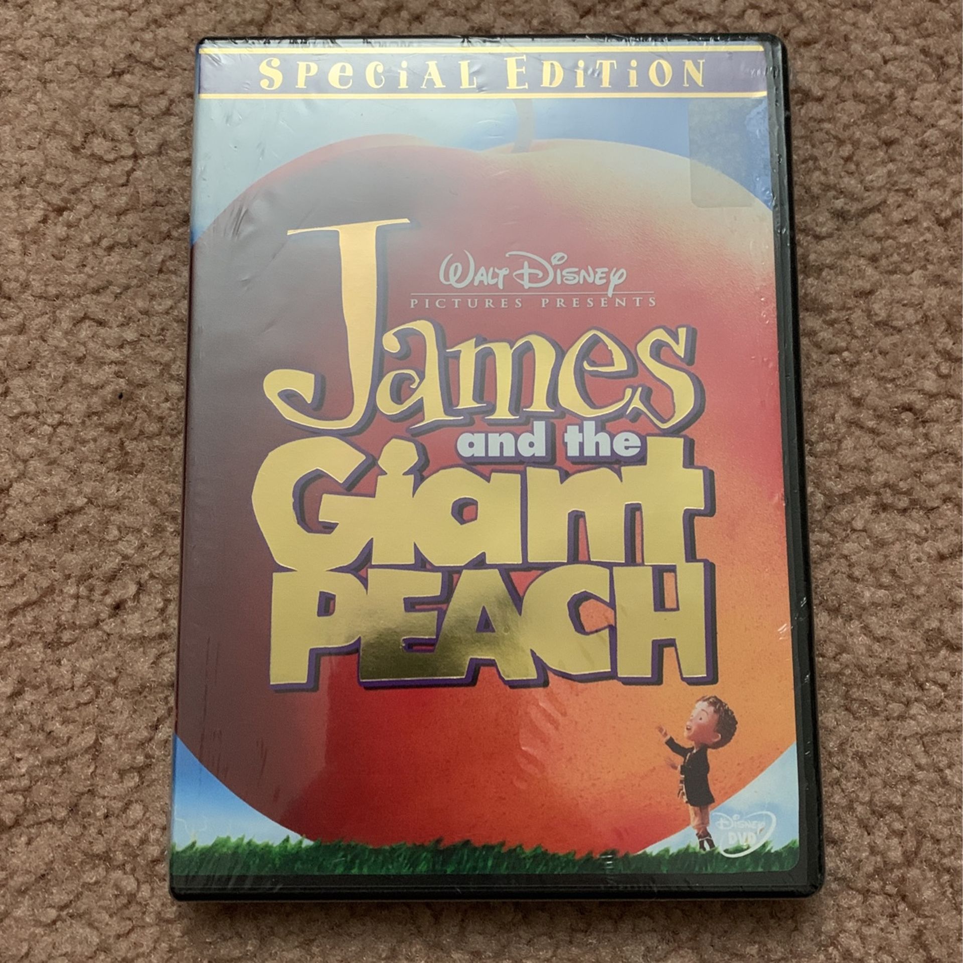 Disney James And The Giant Peach DVD Sealed