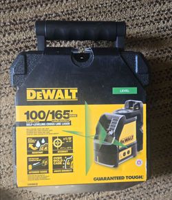 Dewalt 165ft Cross Line Self Leveling Laser Green DW088CG
