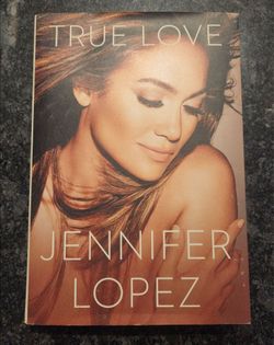JENNIFER LOPEZ TRUE LOVE HARDCOVER BOOK