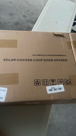 Automatic Solar Chicken Coop Door Opener