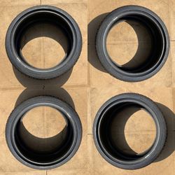 255/35R20 Michelin Pilot Sport A/S ZP Set of 4 11/32 tread Used Tires 14H