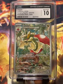 Flapple SV08 Surging Sparks IR 210/191 CGC Gem Mint 10.