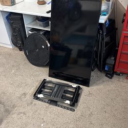 55” samsung tv with full articulating wall mount