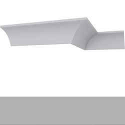 Traditional Smooth Crown Molding 4 Pieces