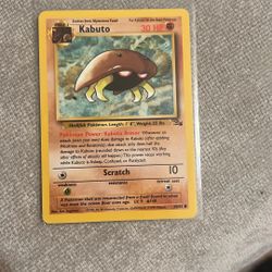 Pokemon Kabuto 