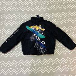 Polo Ralph Lauren graphic ski 92 winter jacket coat parka 