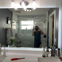 Floating Mirrors LED Lights