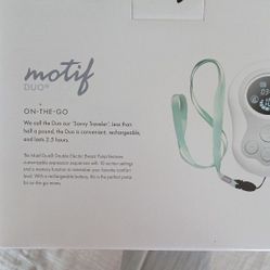 Unopened-Motif Duo Breast Pump