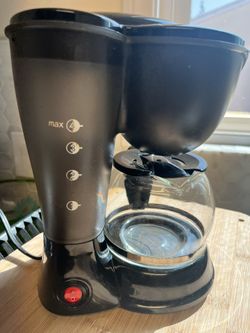 Premium 4-Cup Drip Coffee Maker
