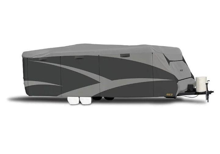 ADCO 52247 Designer Series SFS Aqua Shed Travel Trailer RV Cover - 34'1" - 37'