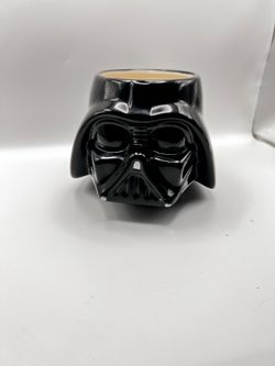 Star Wars Galerie Darth Vader 3D Sculpted Ceramic Helmet Coffee Mug Cup Black