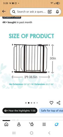 Baby or dog gate