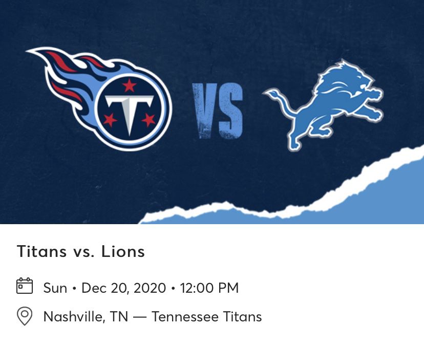 Titans Vs Lions