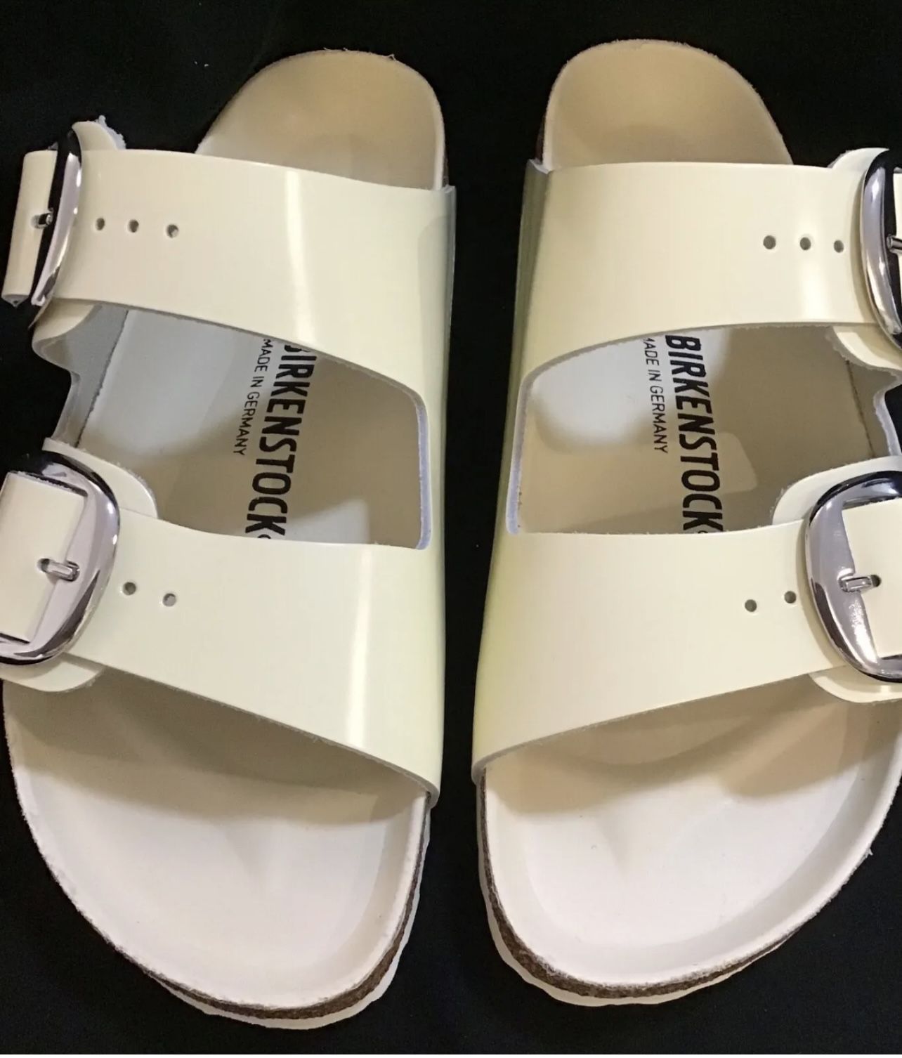 Sz 40 Birkenstock Big Buckle ARIZONA slip In Sandal Shoe