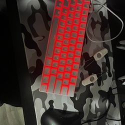 Gaming Keyboard And Mouse