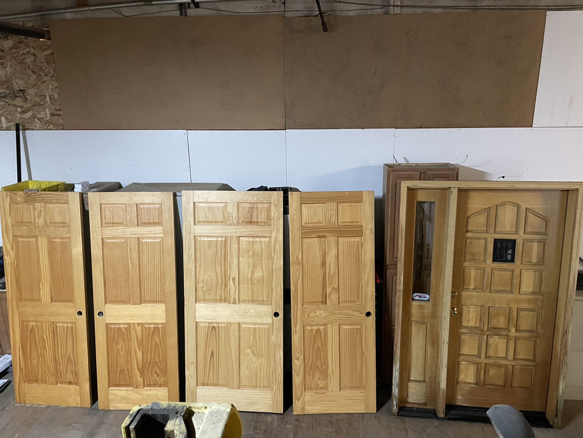 Custom Knotty Pine Doors