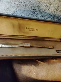 Lassale Seiko lady's old new stock