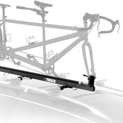 Tandem & Recumbent Bicycle Car Top Carrier Rail - THULE 558P