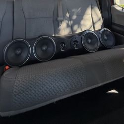 Backglass Speaker Rack