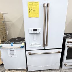 Cafe Open Box New White Kitchen set