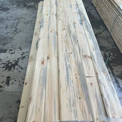 1x8x12 Ponderosa Blue Pine T&G Siding