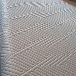 Queen Size Bed with matress, base, and headboard 