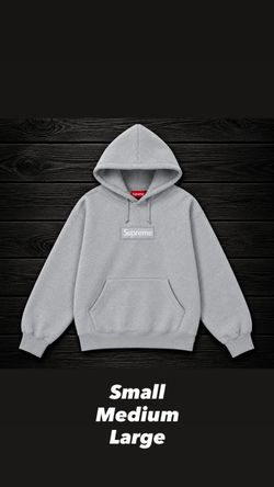 Supreme Box Logo Hoodie Grey