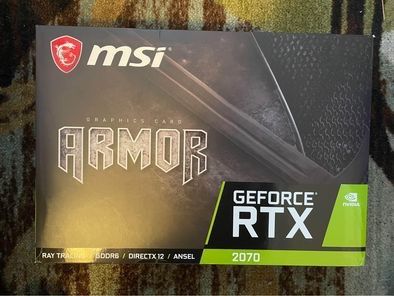 MSI RTX 2070 ARMOR 8G