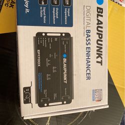 Bass Enhancer !! Brand New ! !! Hablo Español