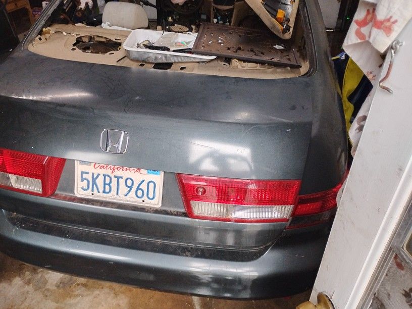 2003 Honda Accord Trunk