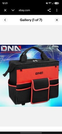 Rolling bag tool organizer