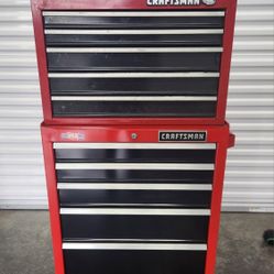 Craftsman 2 PC Tool Box Chest Storage With Keys