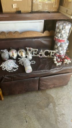 Silver Christmas Ornament All $40