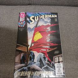 DEATH OF SUPERMAN #75 FACSIMILE REPRINT COMIC JANUARY 2026