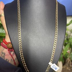 10kt Cuban Link Chain 