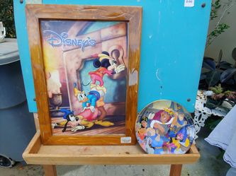 DISNEY COLLECTIBLES:ART & PLATE