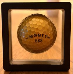 New floating golf ball display frame.