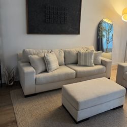 Cream Couch ( Delivery Available )