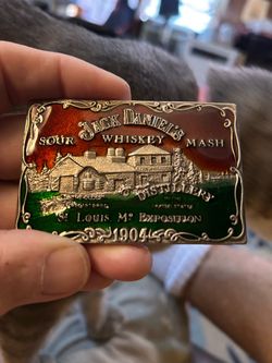 Vintage Jack Daniel’s belt buckle