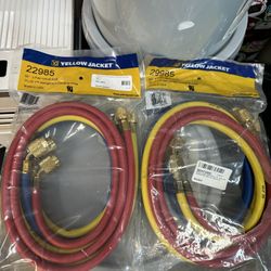 Two New Sets Of Ac Refrigerant Hose Sets 