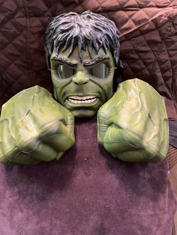 Halloween mask Hulk with fifth and light up eyes Halloween mask