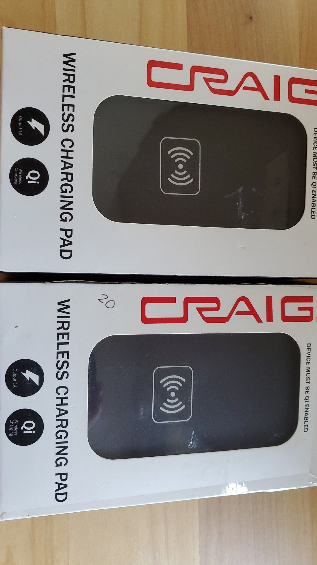 Wireless charging pad